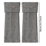 Maxbell Women's Leg Warmers Casual Thick Thermal Leg Covers Footless Socks