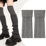 Maxbell Women's Leg Warmers Casual Thick Thermal Leg Covers Footless Socks