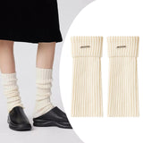 Maxbell Women's Leg Warmers Casual Thick Thermal Leg Covers Footless Socks