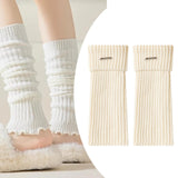 Maxbell Women's Leg Warmers Casual Thick Thermal Leg Covers Footless Socks