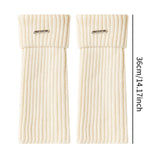Maxbell Women's Leg Warmers Casual Thick Thermal Leg Covers Footless Socks