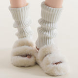 Maxbell Women's Leg Warmers Casual Thick Thermal Leg Covers Footless Socks