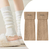 Maxbell Women's Leg Warmers Casual Thick Thermal Leg Covers Footless Socks
