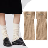 Maxbell Women's Leg Warmers Casual Thick Thermal Leg Covers Footless Socks