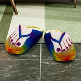 Maxbell Toe Slippers Winter Footwear Adorable Indoor Shoes for Carnival Travel Party