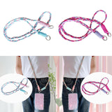 Maxbell Phone Lanyard DIY Crafting Supplies Phone Rope for Decorations Camera Adults Blue White Pink