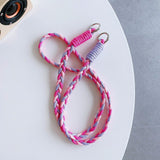 Maxbell Phone Lanyard DIY Crafting Supplies Phone Rope for Decorations Camera Adults Rose Pink Grey
