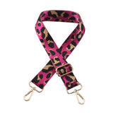 Maxbell Wide Purse Strap Leopard Printed Clutch Replacement for Making DIY Repairing