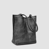 Maxbell Womens Leather Bucket Bag Handbag Travel Tote for Vacation Outdoor Commuting