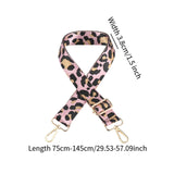 Maxbell Purse Strap Leopard Print Handbag Shoulder Strap for DIY Modification Making