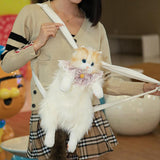 Maxbell Cute Plush Animal Cat Backpack Stuffed Animals Backpack Cat Stuffed Toy Gray