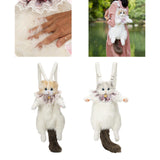 Maxbell Cute Plush Animal Cat Backpack Stuffed Animals Backpack Cat Stuffed Toy Gray