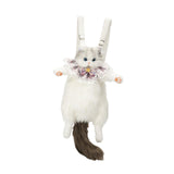 Maxbell Cute Plush Animal Cat Backpack Stuffed Animals Backpack Cat Stuffed Toy Gray