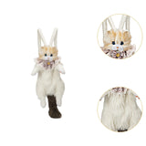 Maxbell Cute Plush Animal Cat Backpack Stuffed Animals Backpack Cat Stuffed Toy Light Brown