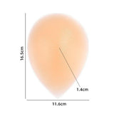 Maxbell 1 Pair Silicone Hip Pads Women Fake Buttocks for Single Board Roller Skating S