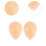 Maxbell 1 Pair Silicone Hip Pads Women Fake Buttocks for Single Board Roller Skating S