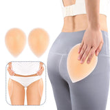 Maxbell 1 Pair Silicone Hip Pads Women Fake Buttocks for Single Board Roller Skating S
