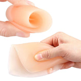 Maxbell 1 Pair Silicone Hip Pads Women Fake Buttocks for Single Board Roller Skating S