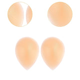 Maxbell 1 Pair Silicone Hip Pads Women Fake Buttocks for Single Board Roller Skating L