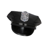 Maxbell Cosplay Adults Police Officer Hat Holidays Costume Accessory Policewoman Cap