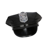 Maxbell Cosplay Adults Police Officer Hat Holidays Costume Accessory Policewoman Cap