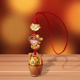 Maxbell Fortunate God Keychain Bag Accessories Lightweight Creative Hanging Ornament