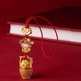 Maxbell Fortunate God Keychain Bag Accessories Lightweight Creative Hanging Ornament