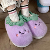 Maxbell Women Winter Slippers Casual Cartoon House Slippers for Floor Indoor Bedroom 38 39
