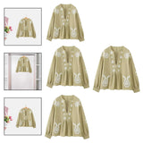 Maxbell Embroidery Blouse for Women Shirt Ethnic Comfortable Mexican Embroidered Top XS