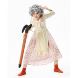 Maxbell Old Lady Costume for Kids Cute Halloween Costumes for Festival Themed Events 110cm