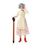 Maxbell Old Lady Costume for Kids Cute Halloween Costumes for Festival Themed Events 120cm