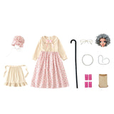 Maxbell Old Lady Costume for Kids Cute Halloween Costumes for Festival Themed Events 120cm