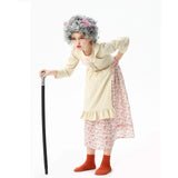 Maxbell Old Lady Costume for Kids Cute Halloween Costumes for Festival Themed Events 120cm