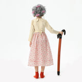 Maxbell Old Lady Costume for Kids Cute Halloween Costumes for Festival Themed Events 150cm