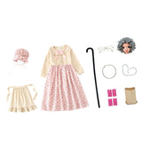 Maxbell Old Lady Costume for Kids Cute Halloween Costumes for Festival Themed Events 150cm