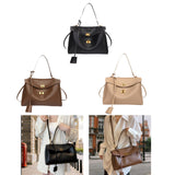 Maxbell Women Shoulder Bag with Adjustable Shoulder Strap for Party Commuting Street Black