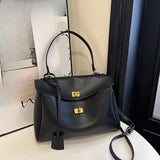 Maxbell Women Shoulder Bag with Adjustable Shoulder Strap for Party Commuting Street Black
