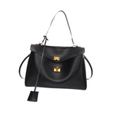 Maxbell Women Shoulder Bag with Adjustable Shoulder Strap for Party Commuting Street Black