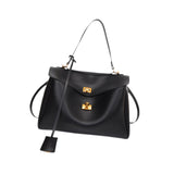 Maxbell Women Shoulder Bag with Adjustable Shoulder Strap for Party Commuting Street Black