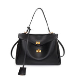 Maxbell Women Shoulder Bag with Adjustable Shoulder Strap for Party Commuting Street Black