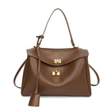 Maxbell Women Shoulder Bag with Adjustable Shoulder Strap for Party Commuting Street Brown