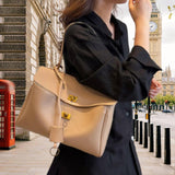 Maxbell Women Shoulder Bag with Adjustable Shoulder Strap for Party Commuting Street Khaki