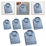 Maxbell Mens Long Sleeve Shirt Winter Breathable Wool Shirt for Walking Fishing Gift S