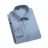 Maxbell Mens Long Sleeve Shirt Winter Breathable Wool Shirt for Walking Fishing Gift S