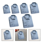 Maxbell Mens Long Sleeve Shirt Winter Breathable Wool Shirt for Walking Fishing Gift S