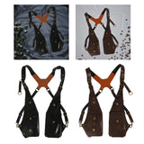 Maxbell Underarm Shoulder Bag Multipurpose Wallet Pocket for Running Outdoor Parties Black