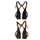 Maxbell Underarm Shoulder Bag Multipurpose Wallet Pocket for Running Outdoor Parties Black