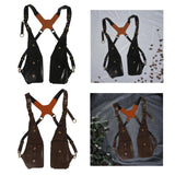 Maxbell Underarm Shoulder Bag Multipurpose Wallet Pocket for Running Outdoor Parties Black