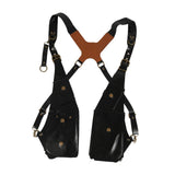 Maxbell Underarm Shoulder Bag Multipurpose Wallet Pocket for Running Outdoor Parties Black