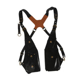 Maxbell Underarm Shoulder Bag Multipurpose Wallet Pocket for Running Outdoor Parties Black